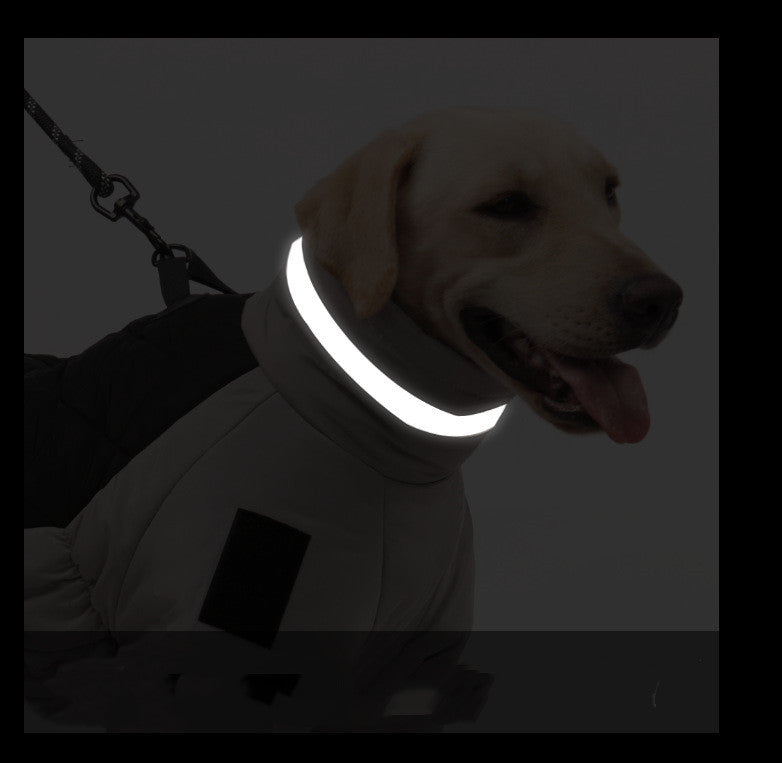 New Pet Dog Clothes  With Reflective Warmth