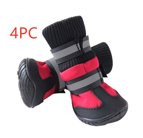 Winter Cotton Non-slip Boots For Dogs
Reflective waterproof shoes for dogs