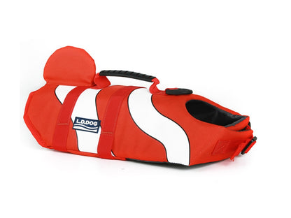 Pet life jacket
&amp;nbsp;600D polyester oxford cloth
filler: high density polyethylene foam. Made of professional diving clothing
it is easy to identify at night and during the day. The diving material has a high density and elasticity
which not only plays a good role in fixing
but also has a certain warmth function
which is close to the dog&