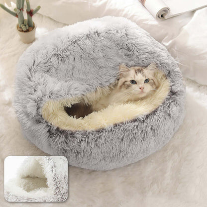 washable cat bed
soft cat bed
plush pet bed
fluffy cat bed
donut cat bed
cozy cat nest
covered cat bed
Cat bed
burrow bed for cats
anti-slip pet bed