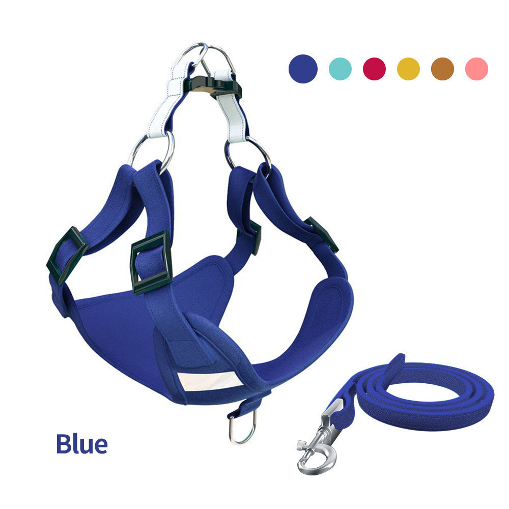 Pet Dog Harness Reflective
SAFETY LED DOG HARNESS
This comfortable &amp;amp; breathable padded dog harness with quick snap buckles which make it easy to put on and take off.
Available