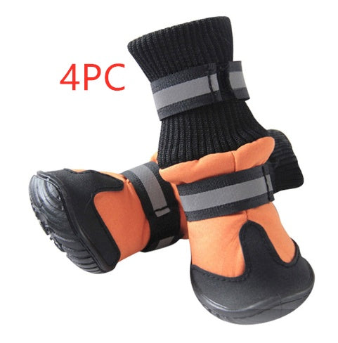 Winter Cotton Non-slip Boots For Dogs
Reflective waterproof shoes for dogs