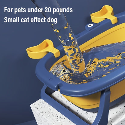 Portable Pet Tub Suitable For Small Animals Foldable Suitable