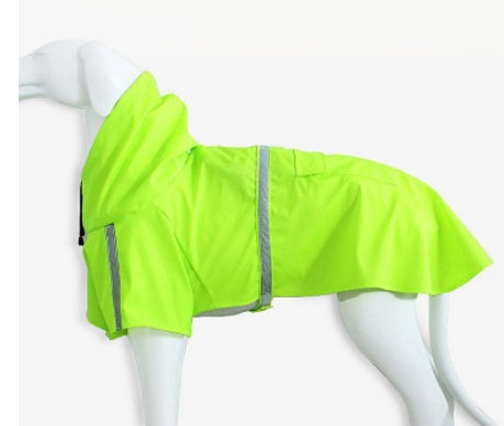 Spring and summer new dog raincoat waterproof cape