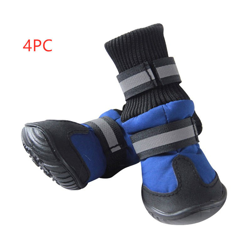 Winter Cotton Non-slip Boots For Dogs
Reflective waterproof shoes for dogs