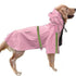 Spring and summer new dog raincoat waterproof cape