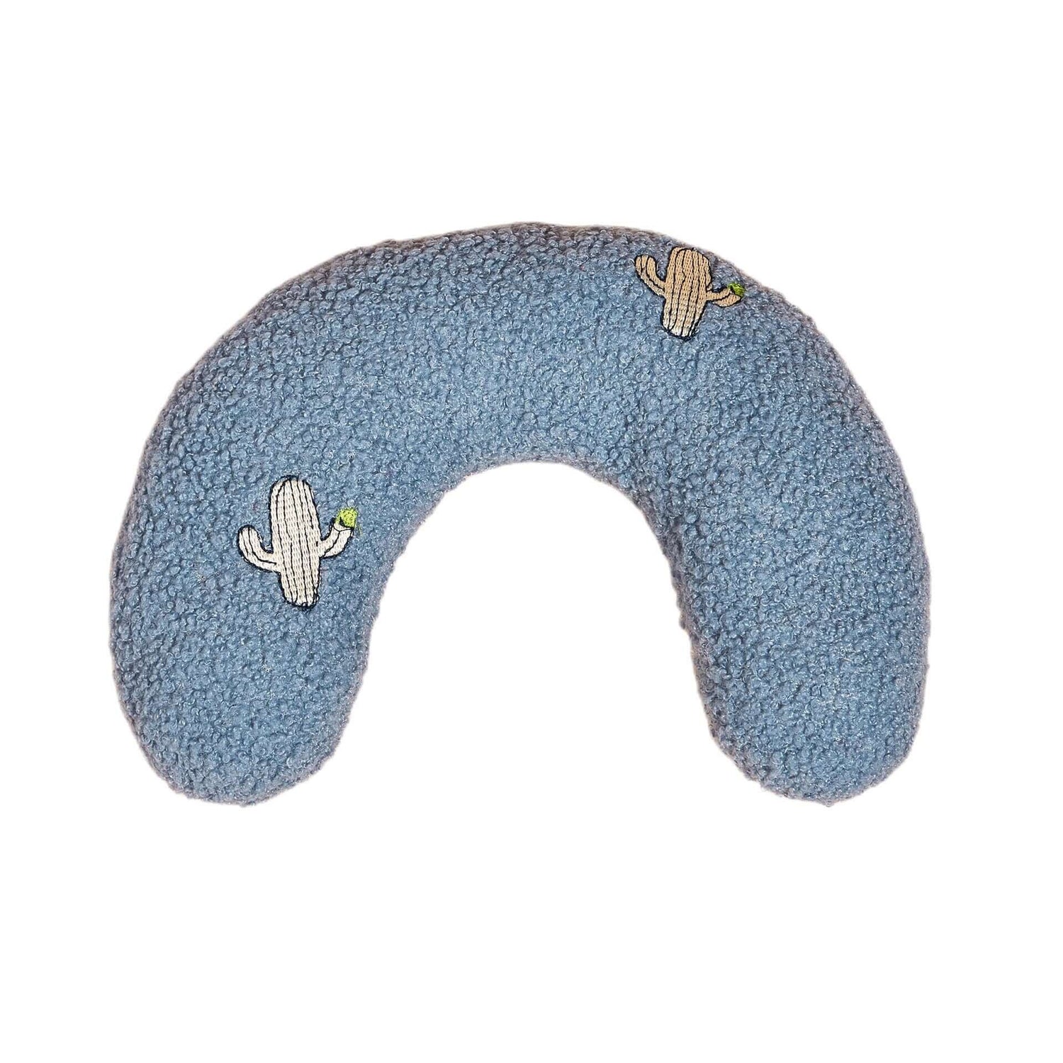 New Cat Pillow Sleep U-shaped Pillow Containing Catnip Sleep Aid Cervical Support Cat Toy