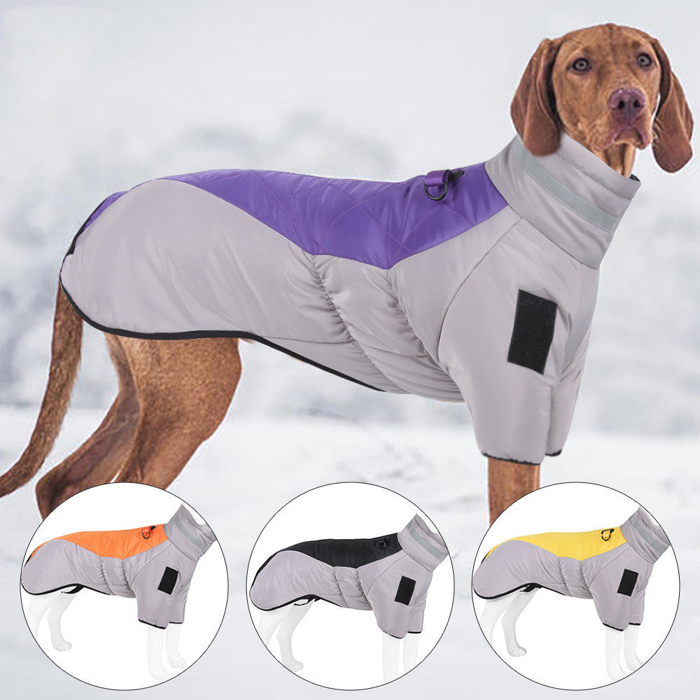 New Pet Dog Clothes  With Reflective Warmth