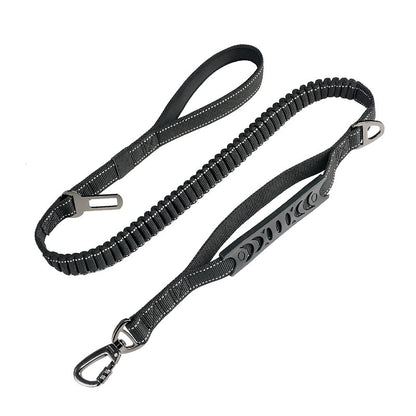 Pet Hand Holding Rope Buffer Retractable Reflective Traction Belt