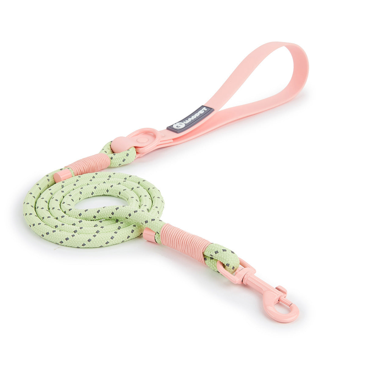 zinc alloy buckle leash
secure dog leash
reflective dog leash
PVC dog leash
pet leash
pet accessories
durable pet leash
Dog leash
comfortable grip leash