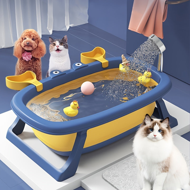 Portable Pet Tub Suitable For Small Animals Foldable Suitable