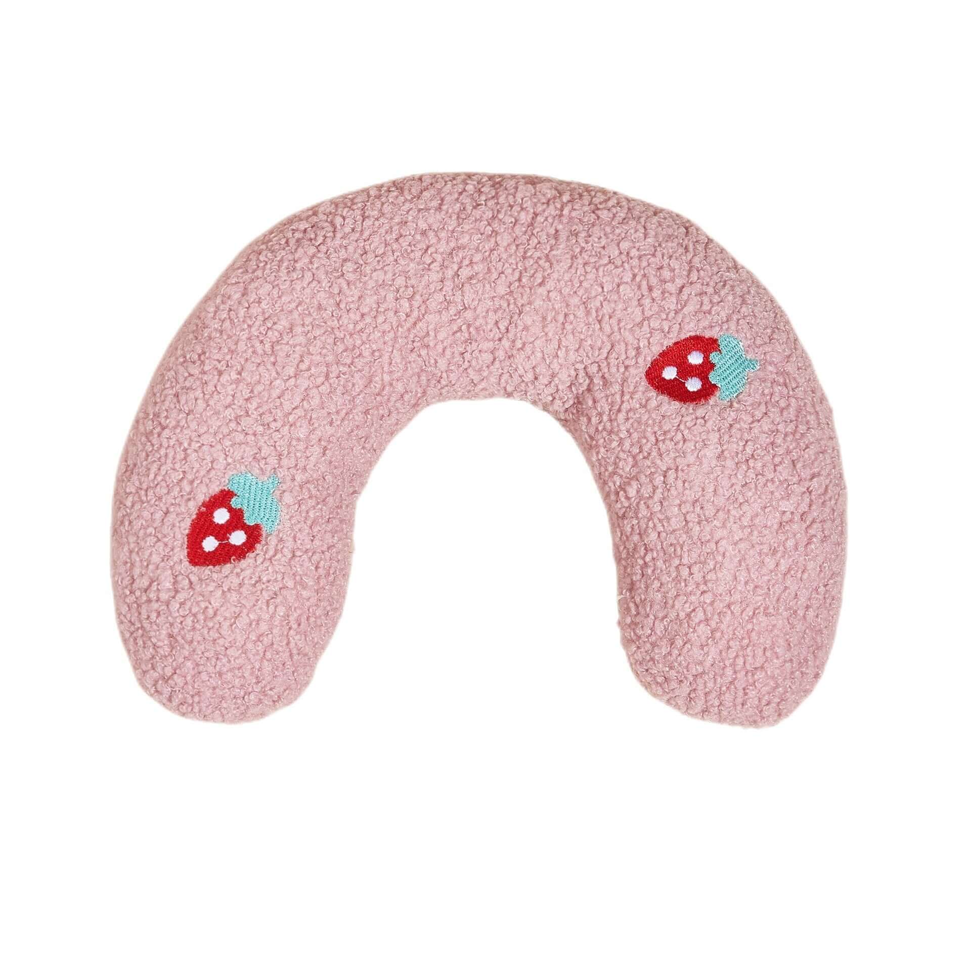 New Cat Pillow Sleep U-shaped Pillow Containing Catnip Sleep Aid Cervical Support Cat Toy