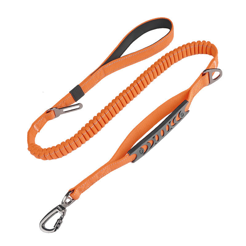 Pet Hand Holding Rope Buffer Retractable Reflective Traction Belt