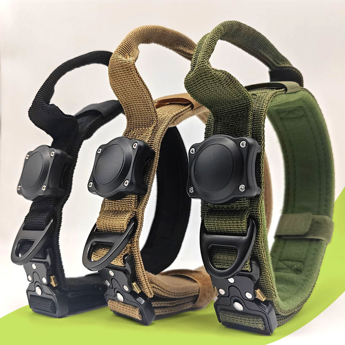 Tactical Waterproof Positioning Ring Dog Collar